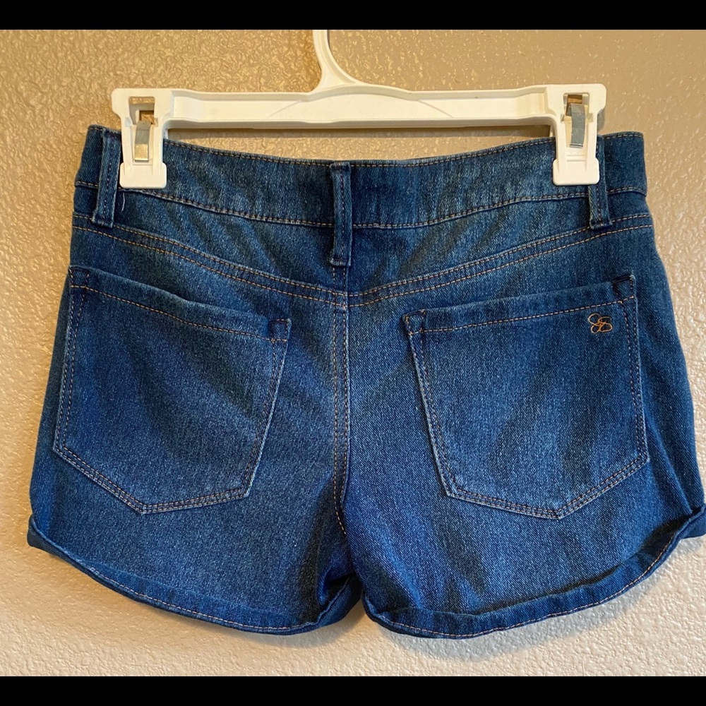 Jessica Simpson Dark Blue Denim Shorts